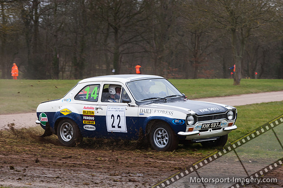 Ian Gwynne  Ford Escort mk1 rs160