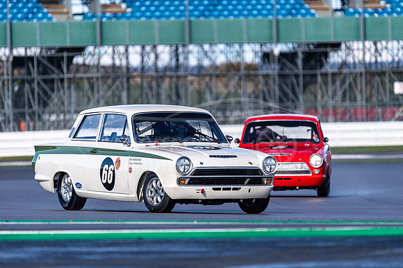 66 Niall McFadden, Lotus Ford Cortina Mk1