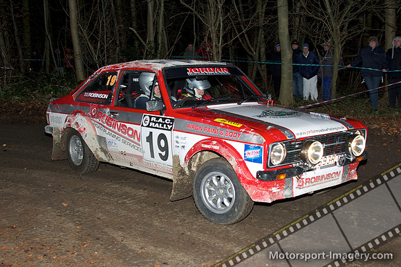 Mathew Robinson, Michael Gilby, Ford Escort RS MkII