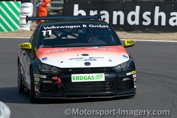 Dan Lloyd in the VW Scirocco R