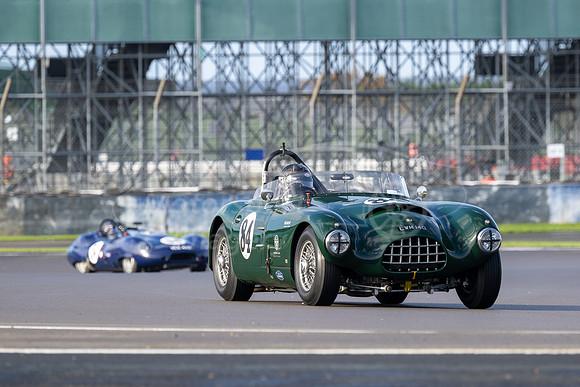 84 Rick and Joe Willmott, Jaguar XK140 Gomm Special