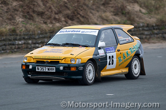 Keith Richardson, Jackie Richardson, Ford Escort Cosworth WRC