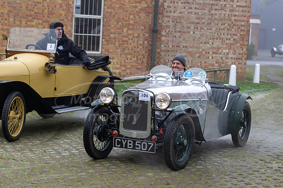 106 Trevor Goldberg, AUSTIN SEVEN CAMBRIDGE