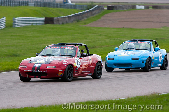 Creative Touch Design Sponsored MX5 at Rockingham