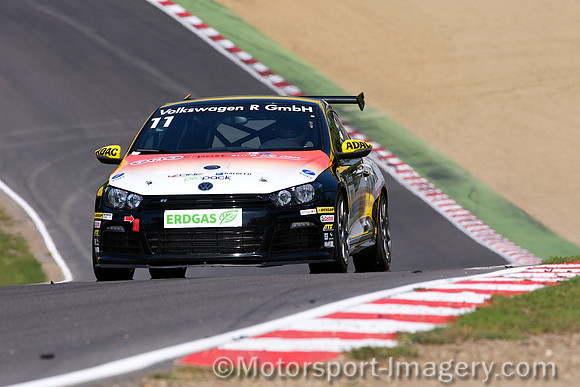 Dan Lloyd in the VW Scirocco R