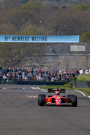 Gerhard Berger & the Ferrari 640