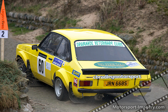 Brian Davis, James Vaughan, Ford Escort