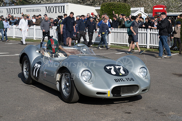 77 Tarek Mahmoud, Lister-Jaguar 'Knobbly'