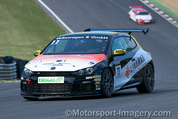 Dan Lloyd in the VW Scirocco R
