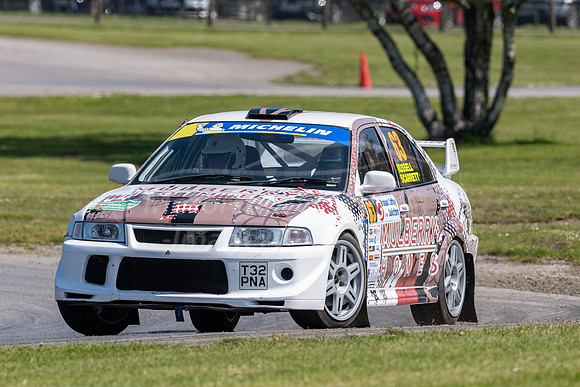 63, Fiona Scarrett, Gary Russell, Mitsubishi Evo 6