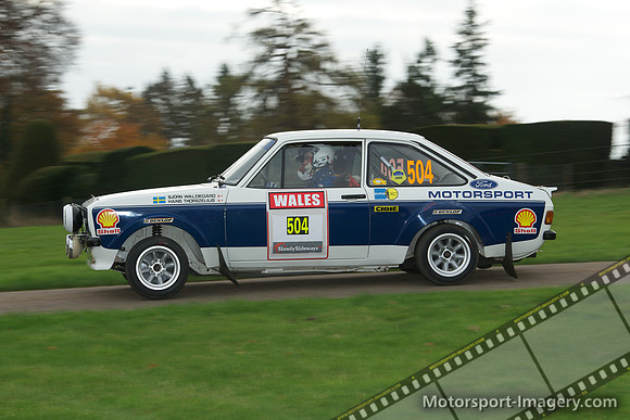 Ford Escort RS1800, Bjorn Waldegard, Hans Thorsezlius