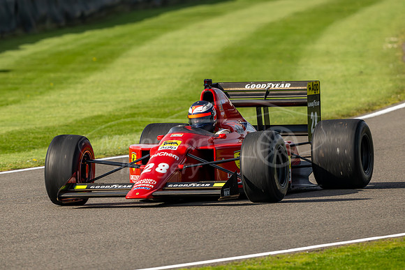Gerhard Berger & the Ferrari 640