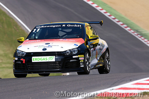 Dan Lloyd in the VW Scirocco R