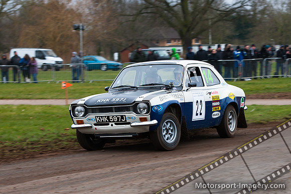 Ian Gwynne  Ford Escort mk1 rs160