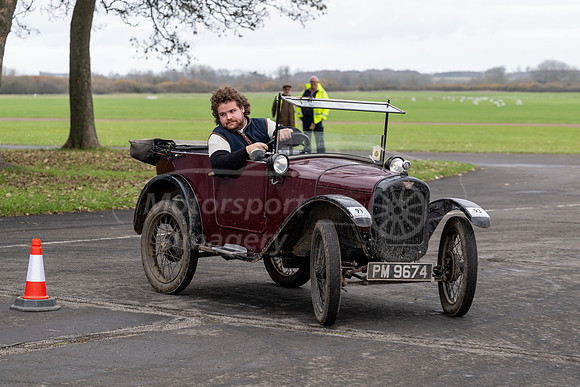 Louis Parkin and Eric Harris shared the Austin 7 Chummy