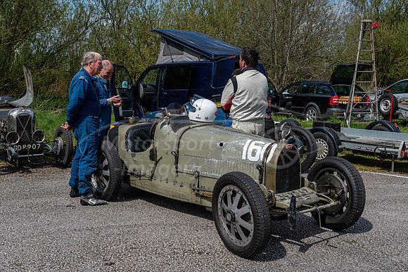 160 Chris Hudson, Bugatti T35B,