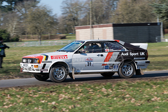 Audi Quattro Nick Barrington and Tom Barrington