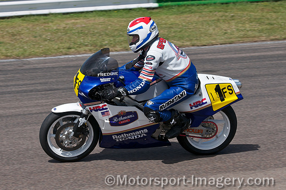 Freddie Spencer on the Honda NS500