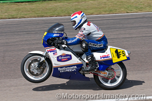 Freddie Spencer on the Honda NS500