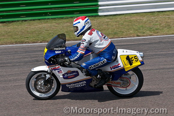 Freddie Spencer on the Honda NS500