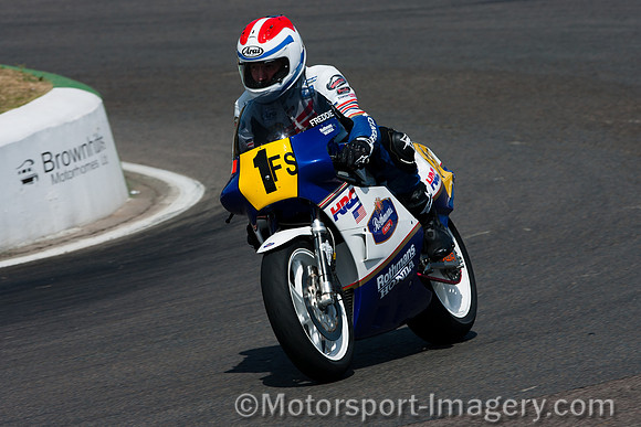 Freddie Spencer on the Rothmans Honda