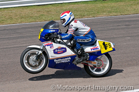 Freddie Spencer on the Honda NS500