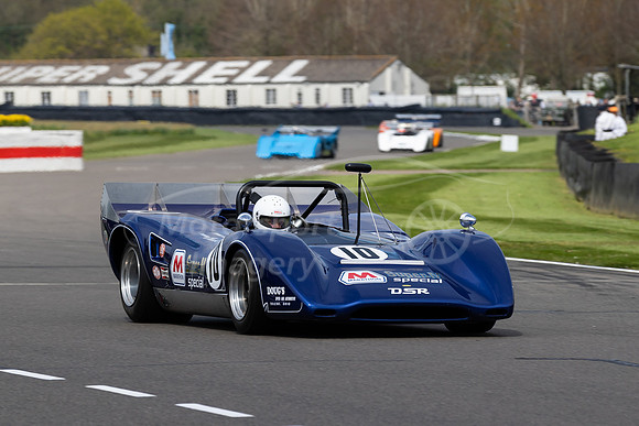 A 1968 Lola-Chevrolet T160 driven here by Marcus Black
