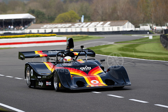 Tom Kristensen driving the Shadow DN4B, originally raced by Alan