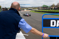 Thumbs up from the pit wall, first time out for Michael O’Brie