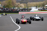 Andrew Tart mid race in a Merlyn-Ford Mk9