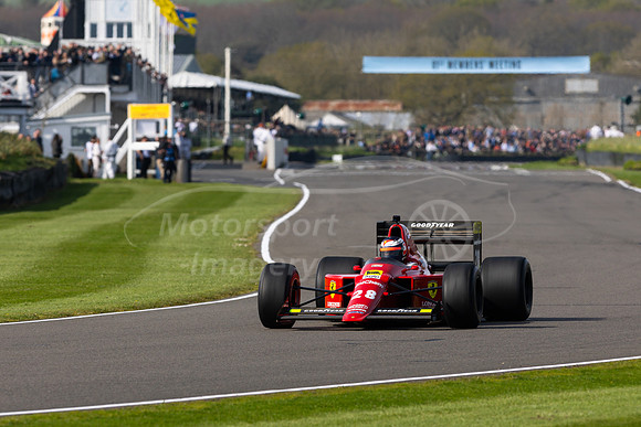 Gerhard Berger & the Ferrari 640