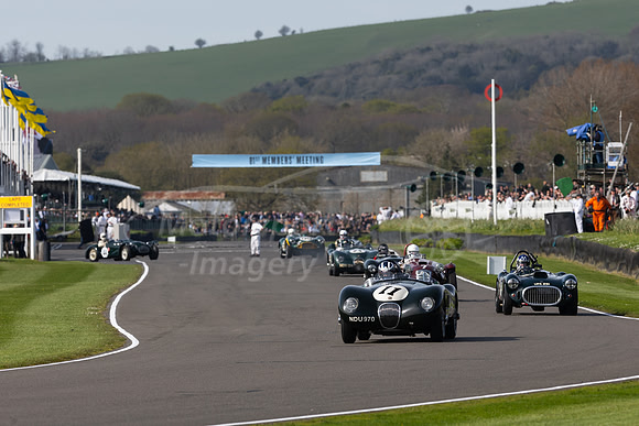 Start of qualifying, Frederic Wakeman would start in second posi