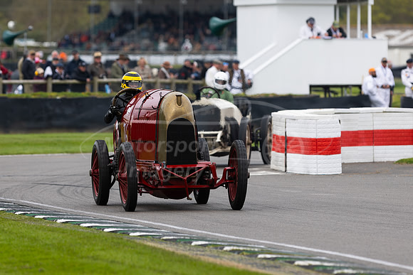 Duncan Pittaway in his Fiat S76 during the S F Edge race