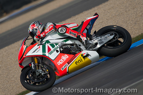 Max Biaggi. Alitalia Aprillia RSV4