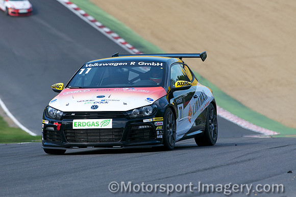 Dan Lloyd in the VW Scirocco R