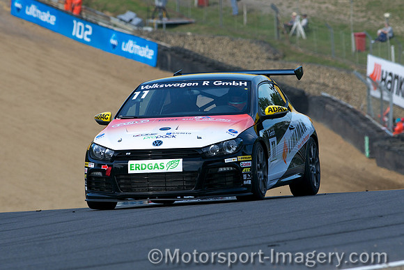 Dan Lloyd in the VW Scirocco R