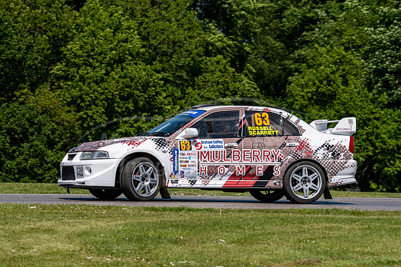 63, Fiona Scarrett, Gary Russell, Mitsubishi Evo 6