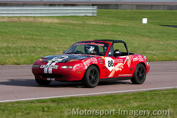 Creative Touch Design Sponsored MX5 at Rockingham