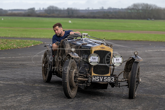 Mathew Moore and Jack Bond shared the FRAZER NASH SUPER SPORTS