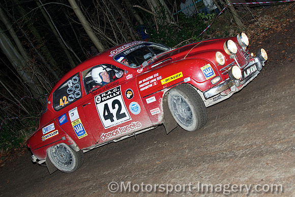 Jim Valentine, Jonathan Lodge, Saab 96 Sport