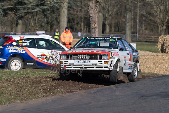 Audi Quattro Nick Barrington and Tom Barrington