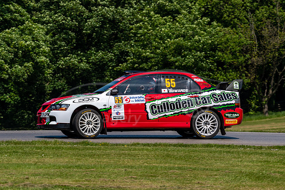 55, Donnie MacDonald, Jamie Edwards, Mitsubishi Lancer Evo 9