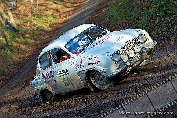 Stephen Higgins, Caroline Lodge, Saab 96 Sport
