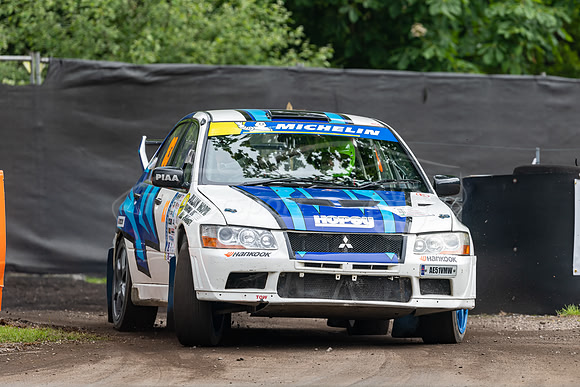 83, Julian Hope,  Neil Chambers, Mitsubishi Evo 7,