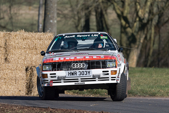 Audi Quattro Nick Barrington and Tom Barrington