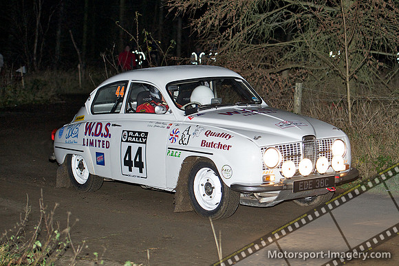 Stephen Higgins, Caroline Lodge, Saab 96 Sport