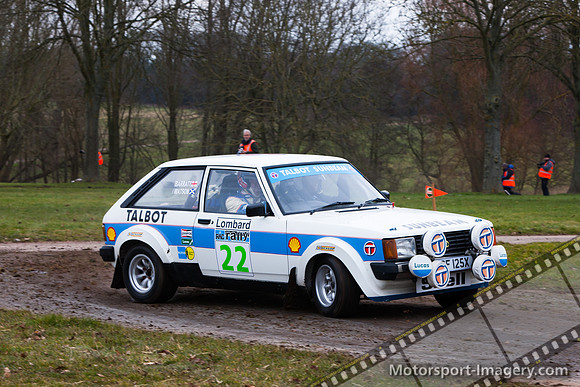 Mike Barrett  Talbot Sunbeam Lotus