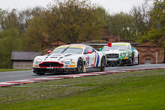 James Littlejohn in the Macmillan AMR  Aston Martin