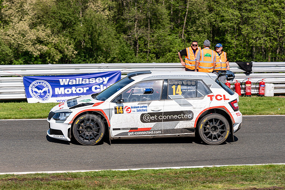 14, Dale Bowen, Damian Cole, Skoda Fabia R5
