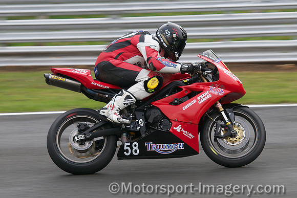 Tom Fisher, Church Wharf Garage Triumph 675cc